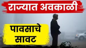 राज्यात अवकाळी पावसाचे संकट: बंगालच्या उपसागरात चक्रीवादळाचे संकेत, २२ नोव्हेंबरपासून पावसाची शक्यता